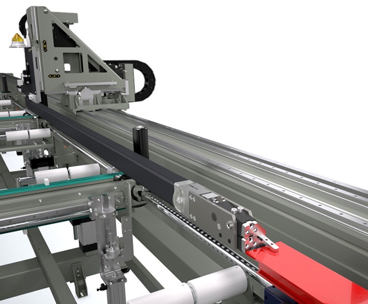 Products for Aluminium Quadra L1 Bar positioning Emmegi